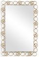Uttermost® Twist It Antique Brass Mirror-0