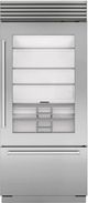 Sub-Zero® Classic Series 21.6 Cu. Ft. Stainless Steel Built In Bottom Freezer Refrigerator-0