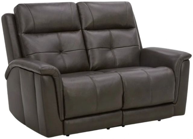 Flexsteel® Ranger Rustic Brown Leather Power Reclining Loveseat -0