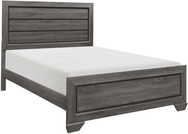 Homelegance® Beechnut Gray Eastern King Panel Bed-0