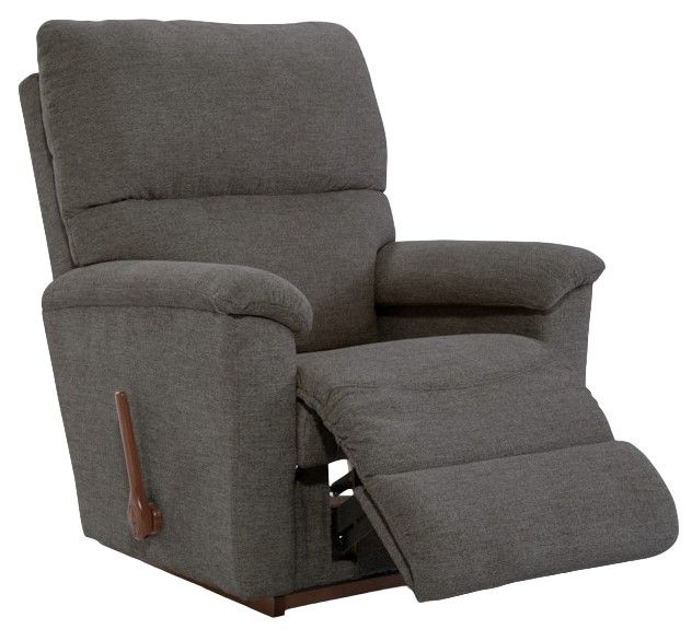 La-Z-Boy® Brooks Charcoal Manual Rocking Recliner-3