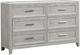 New Classic® Home Furnishings Fiona Mist Gray Dresser-0