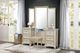 Homelegance® Celandine Silver Vanity Dresser and Mirror-1