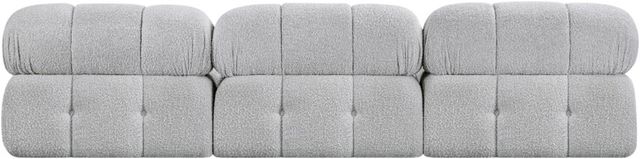 Meridian Furniture Ames 3-Piece Gray Sofa-3