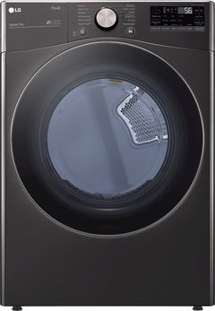 LG 7.4 Cu. Ft. Black Steel Front Load Gas Dryer