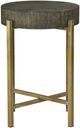 Forty West Collin Brown Accent Table with Gold Base-2