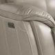Bassett® Furniture Levitate Light Gray Leather Loveseat with Console-3