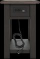 Signature Design by Ashley® Tyler Creek Grayish Brown End Table with Black Base -3