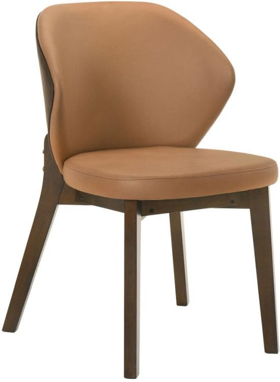 Coaster® Randolph 2-Piece Butterscotch/Red Brown Dining Side Chair Set-3