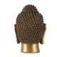 A & B Home Bronze Buddha Head Statue-4