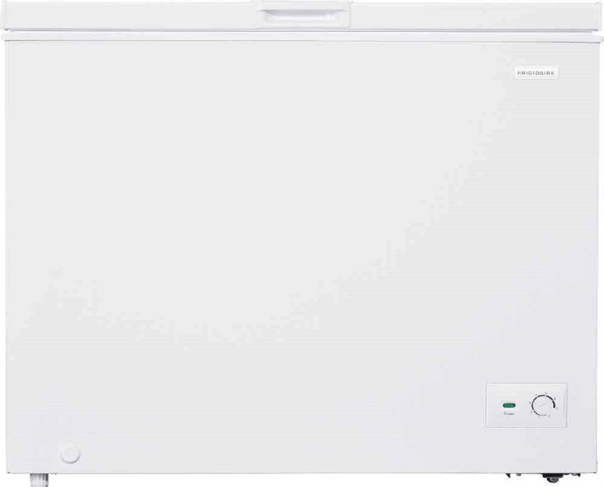 Frigidaire 5.0 Cu. Ft. White Chest Freezer Warren s Modern Appliance Woodward OK