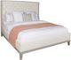 Vanguard® Furniture Customizable Michael Weiss Cleo Queen Bead Tannery and Loom Program Panel Bed-0
