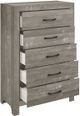Mazin Furniture Corbin Gray Chest-2