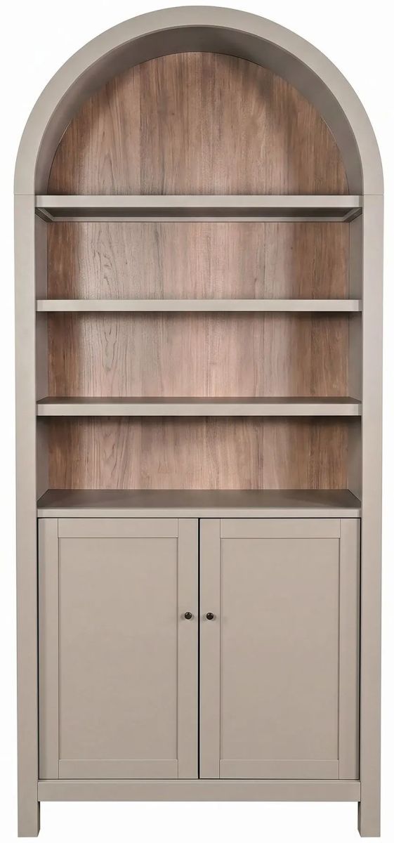 Sunny Designs™ Buckskin/Pavestone Display Cabinet-2