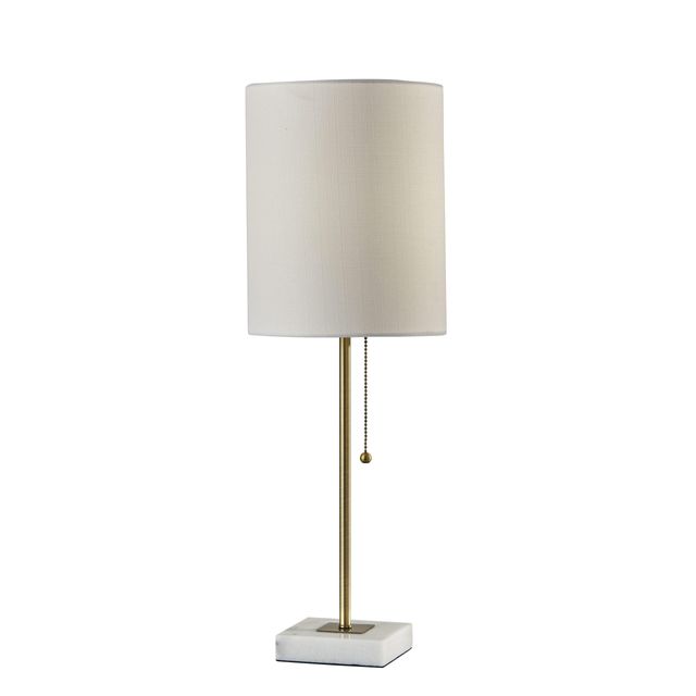 Adesso® Fiona Antique Brass Table Lamp-0