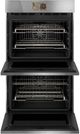 Café™ Minimal Series 30” Platinum Glass Smart Double Electric Wall Oven with Convection-1