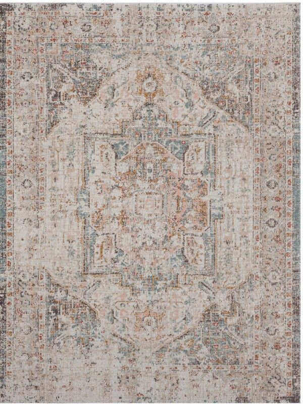 LR Home Antiquity Cream 8'x10' Area Rug-0