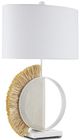 Currey & Company Seychelles Natural/Off-White Table Lamp-0