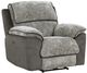 American Wholesale Furniture Paris Brown/Charcoal Power Recliner-0