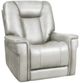 BarcaLounger® Sanibel Rainer Dove Leather Power Recliner-0
