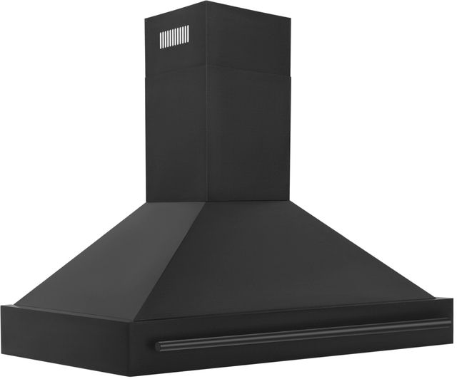 ZLINE 48" Black Stainless Steel Wall Mounted Range Hood-2