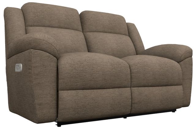 La-Z-Boy® Joel Brownstone Power Reclining Loveseat with Headrest and Lumbar-0