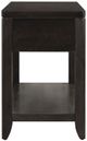 A & B Home Dark Brown Console Table with 2 Drawers-1