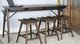Sunny Designs™ Americana Coffee Bean Console Table with USB Power Pack-2