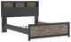 Signature Design by Ashley® Jonnifer Black/Gray Queen Bookcase Panel Bed-3