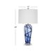 Bassett Mirror Rianna Blue/White Table Lamp-2