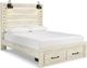 Signature Design by Ashley® Cambeck 5-Piece Whitewash Queen Panel Bed Set-1