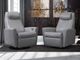 Fauteuil berçant pivotant inclinable motorisé 61 de Via Furniture-1