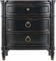 Hooker® Furniture Charleston Black Cherry 3-Drawer Nightstand-2