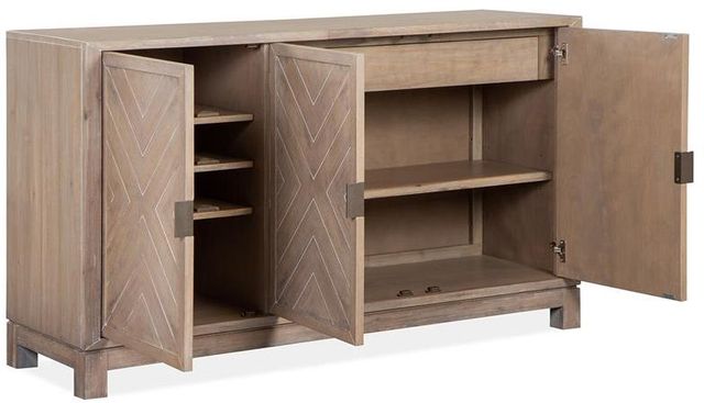 Magnussen Home® Ainsley Cerused Khaki Buffet-3