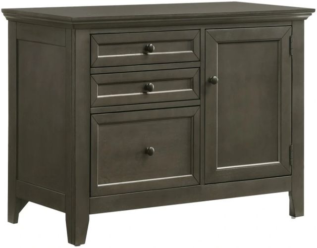 Intercon San Mateo Gray Credenza -0