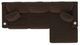 Jackson Furniture Comfrey 2-Piece Chocolate Right-Arm Facing Sofa Sectional and Chaise-4