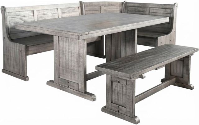 Sunny Designs™ 4-Piece Alpine Gray Breakfast Nook Set-0