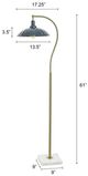 Stylecraft Tamara Day Penelope Brass 61"H Floor Lamp-2