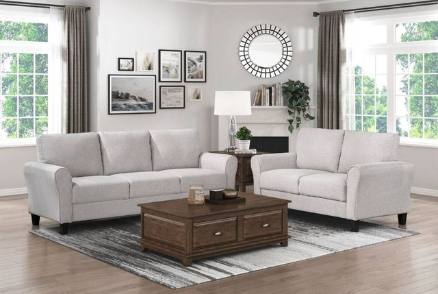 Homelegance® Ellery Sand Loveseat-1