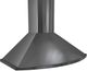 Zephyr Savona 30" Black Stainless Steel Wall Mount Hood-0