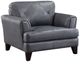 Homelegance® Thierry Burnish Gray Chair-0