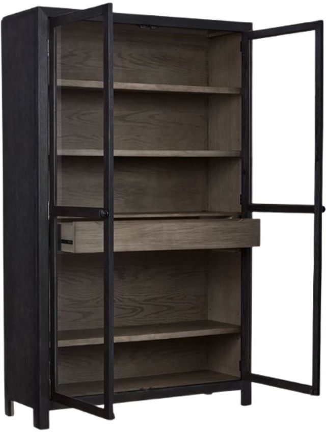 Signature Design by Ashley® Lenston Black/Gray 47" Accent Cabinet-2