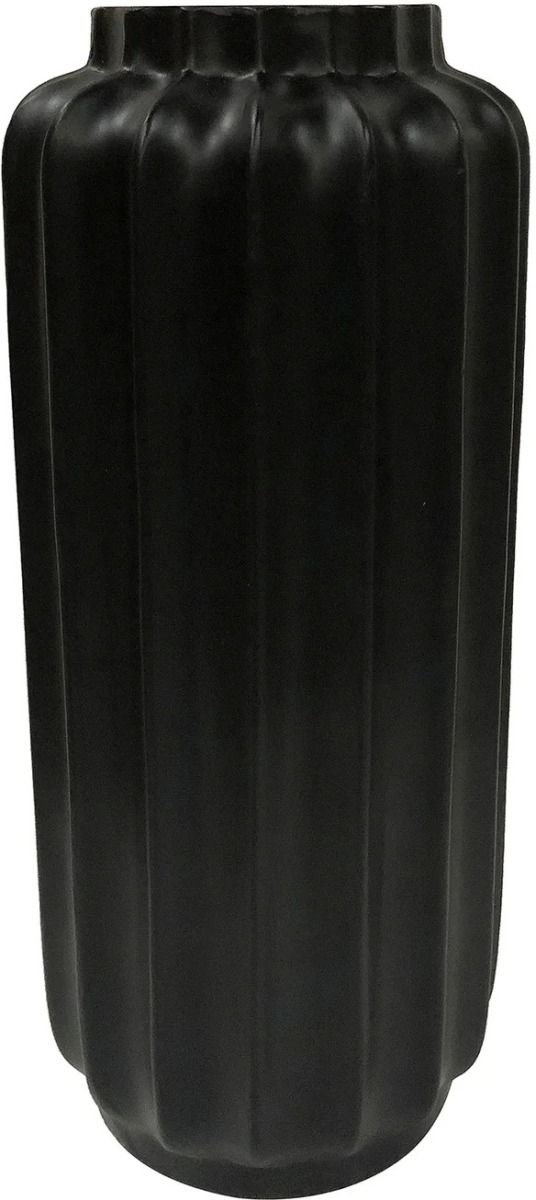 Harp & Finial® Bari Matte Black Small Floor Vase-0