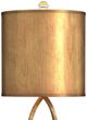 Bassett Mirror Vivian Gold Leaf Table Lamp-1
