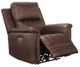 Signature Design by Ashley® Bleckley Espresso Power Recliner with Adjustable Headrest-2