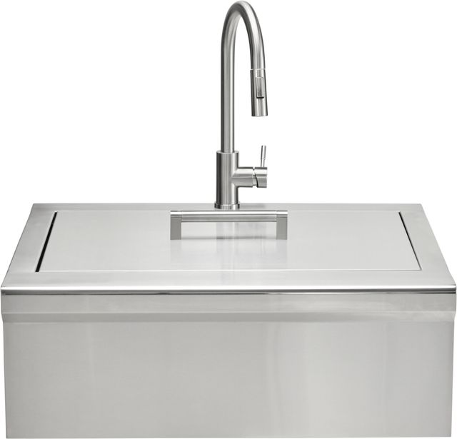 Coyote® 21" Stainless Steel Outdoor Sink-2