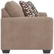 Benchcraft® Triston-Peaks Suede Chair and a Half-3