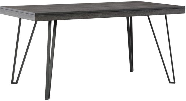 Signature Design by Ashley® Strumford 9-Piece Charcoal/Black Dining Table Set-1
