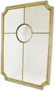 Zeugma Imports Gold Mirror-0
