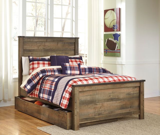Signature Design by Ashley® Trinell Rustic Brown Under Bed Storage-0